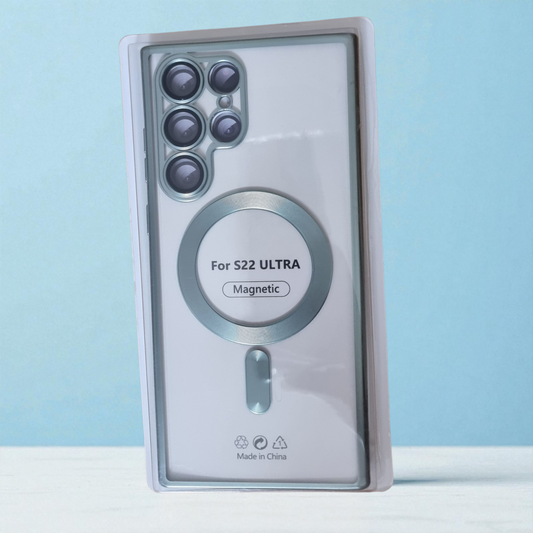 Coque Magnétique Transparente pour Samsung Galaxy S22 Ultra