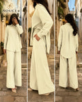 Ensemble Chemise Palazzo - طقم الأناقة والراحة النسائي